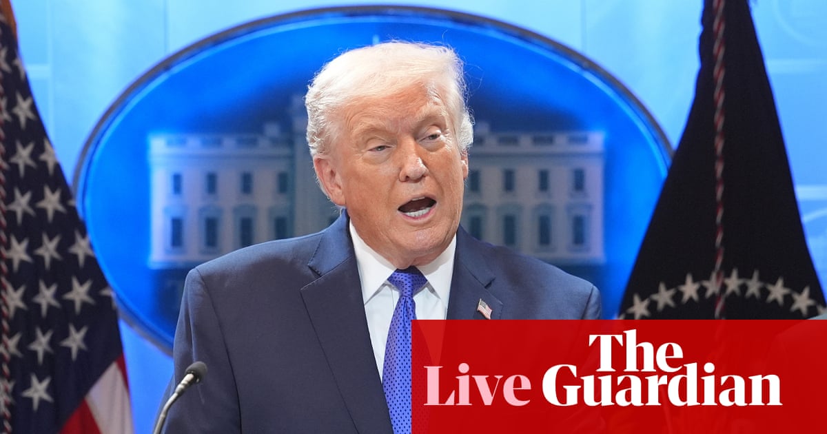Trump calls supreme court loss on tariffs ‘deeply disappointing’ and berates ‘certain’ justices – live
