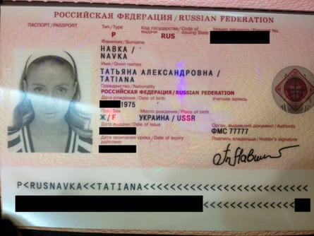 Passport of Tatiana Navka
