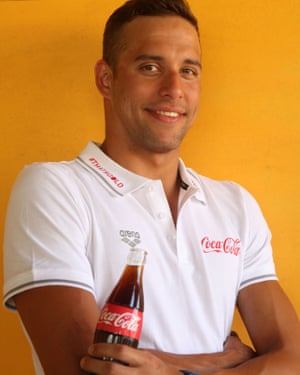 Chad le Clos in Coca Cola advert