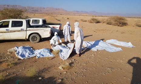 Hadi Jumaan and his team collect bodies from the frontline.