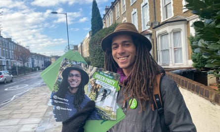 Tyrone Scott, who stood as a Green party candidate in 2019.