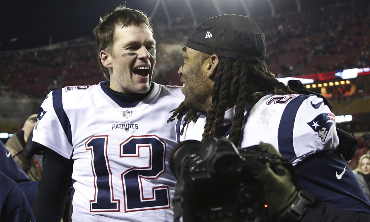 Tom Brady Brilliant In The Clutch As Patriots Beat Chiefs To Set Up Rams Super Bowl Nfl The Guardian