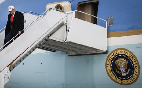 Trump to meet Carney as G7 Meeting of Ambade Mission and Iran - Israel's problem - US ATCH LIVES - G7 1 Donald Trump in a baseball cap, walking down from the airplane power