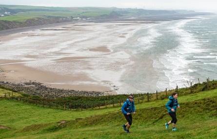 Leaving St Bees - fell running on the Coast to Coast trail