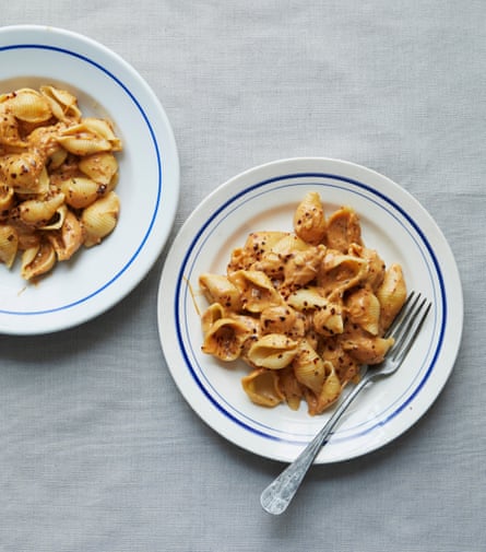 Nigella Lawson’s crab macaroni cheese.