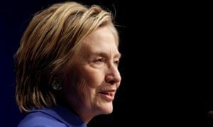 Hillary Clinton told an event for the Children’s Defense Fund in Washington: ‘Never, ever give up.’