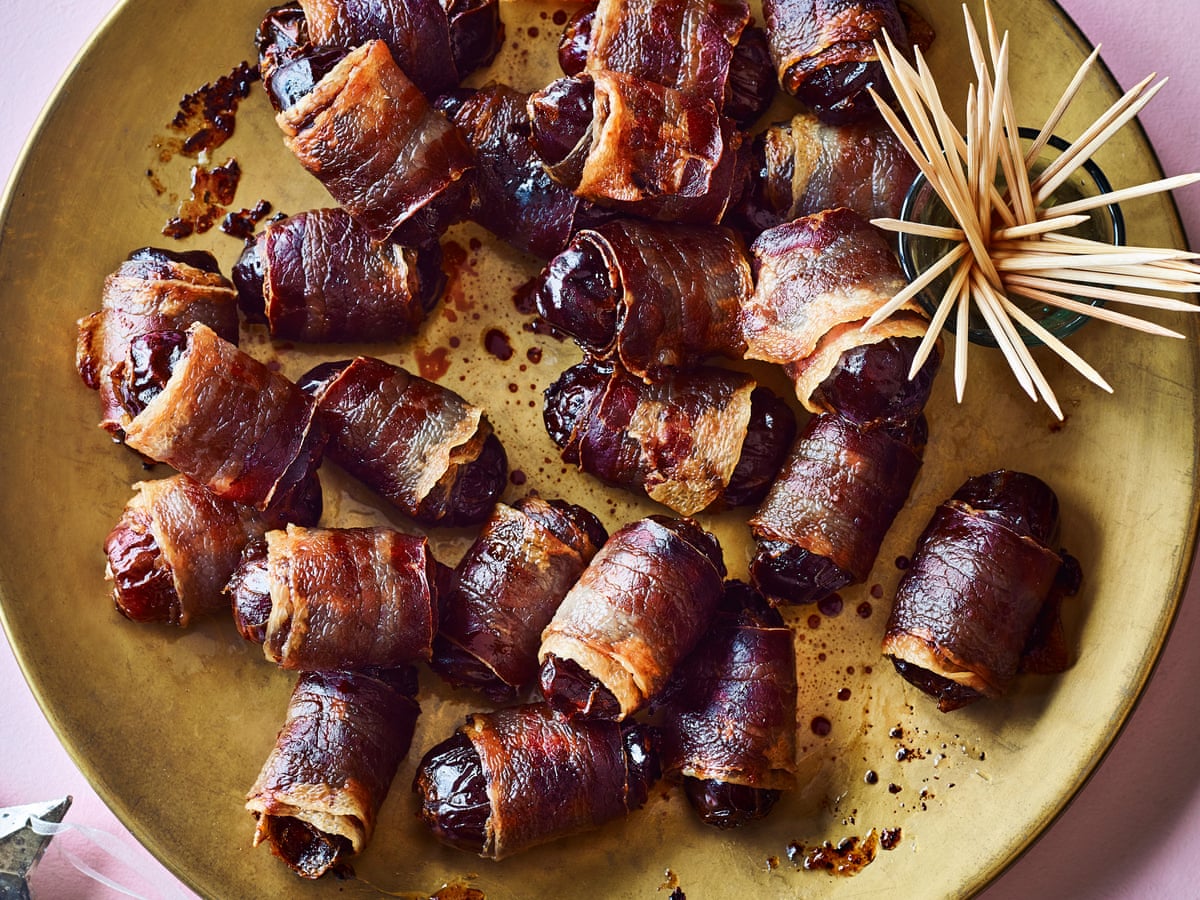 Nigella Lawson's drunken devils on horseback recipe Christmas