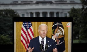 Joe Biden on Tuesday announced his first tranche of sanctions against Russia.