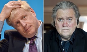 Steve Bannon We Went Back And Forth On The Themes Of Johnson S Big Speech Politics The Guardian