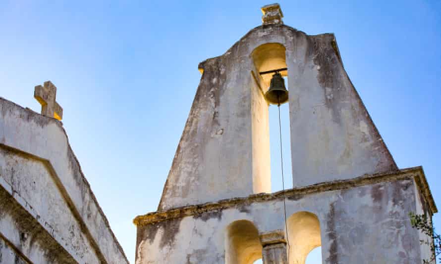 Une église orthodoxe à Old Perithia