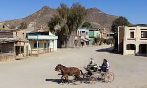 Texas Hollywood film set, used as location for the Western film Once Upon a time in the West