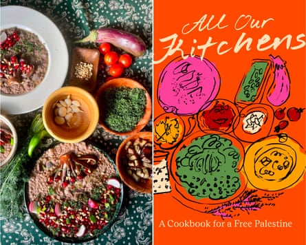 Share the love … digital cookbook All Our Kitchens is raising funds for Gaza charities and includes recipes such as rummaniyeh by Izzeldin Bukhari, left.