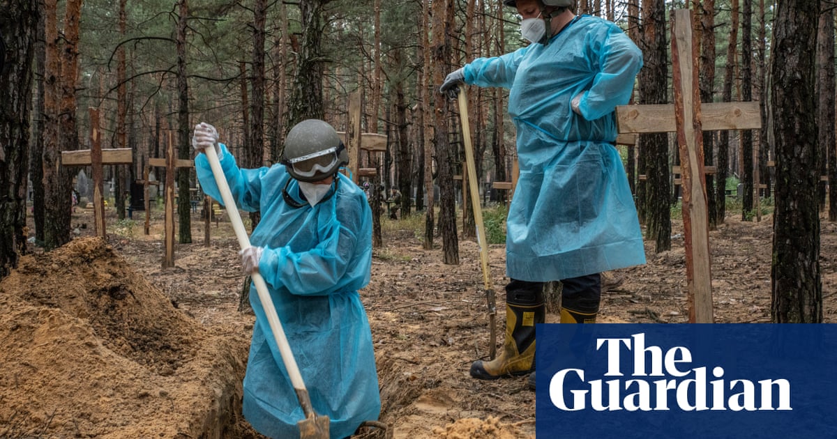 ‘We don’t know where the rest of the bodies went’: the search for answers in Izium