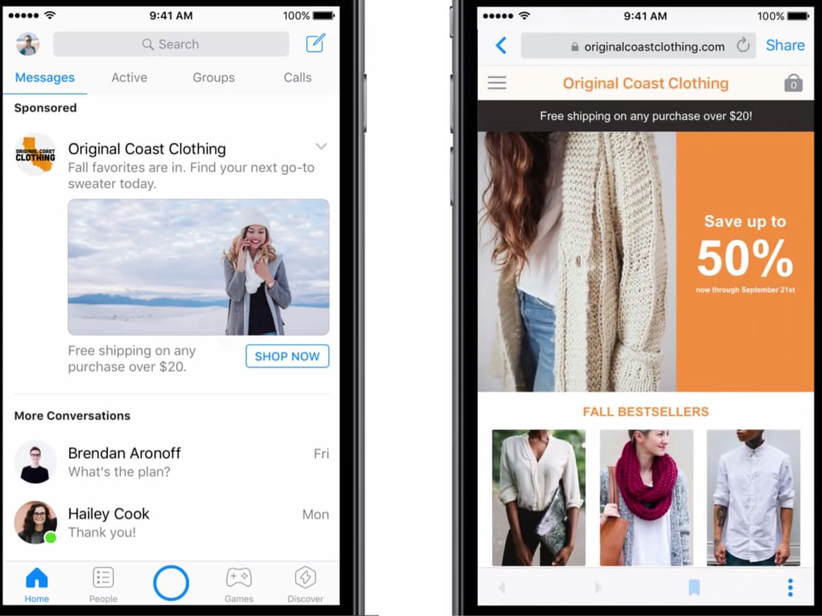 Your Facebook Messenger App Is About To Be Filled With Ads Facebook The Guardian Your Facebook Messenger App Is About To Be Filled With Ads Facebook The Guardian