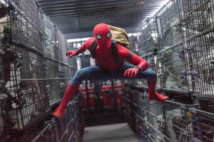 Tom Holland in Spider-Man: Homecoming.