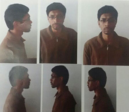 Images taken of Neil Prakash, one of Australia’s most senior Isis recruits, after his arrest. He was previously though to have been killed after travelling to Syria.