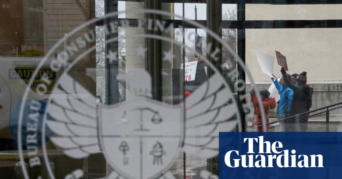 Democratic states sue to block Trump’s defunding of US consumer watchdog