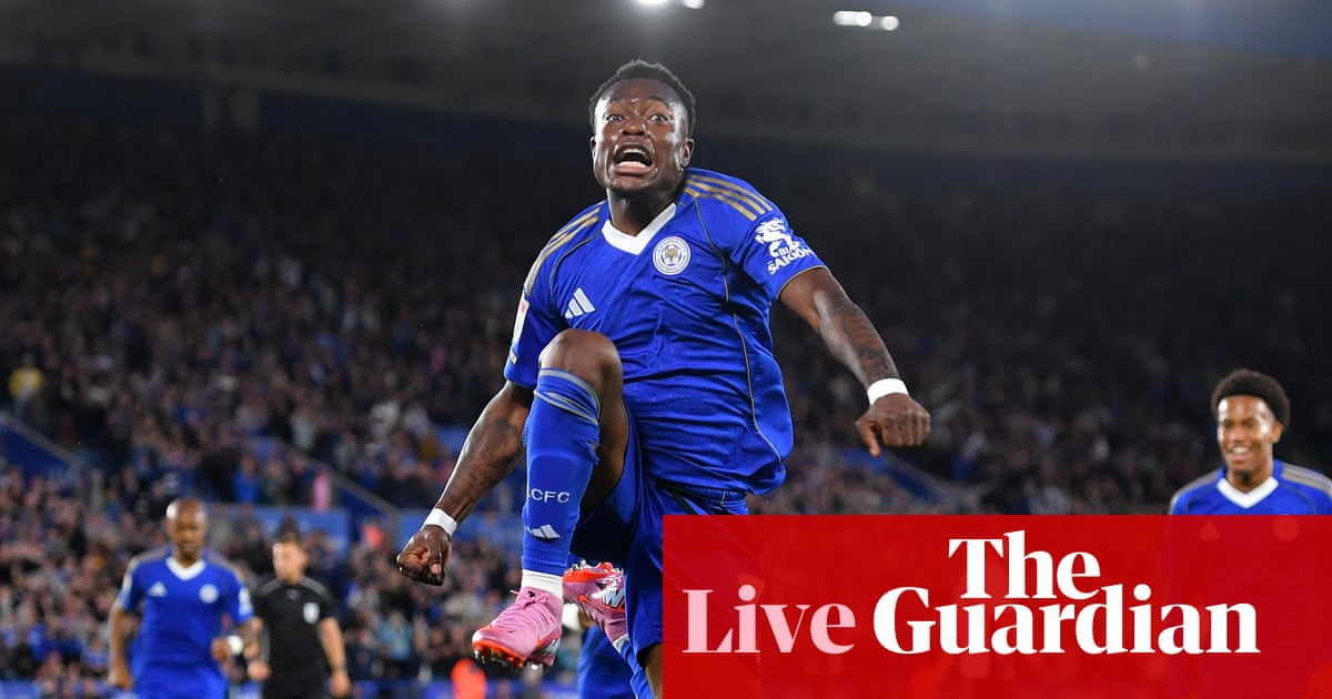 Leicester v Birmingham: Championship – live | Championship Leicester v Birmingham: Championship – live | Championship