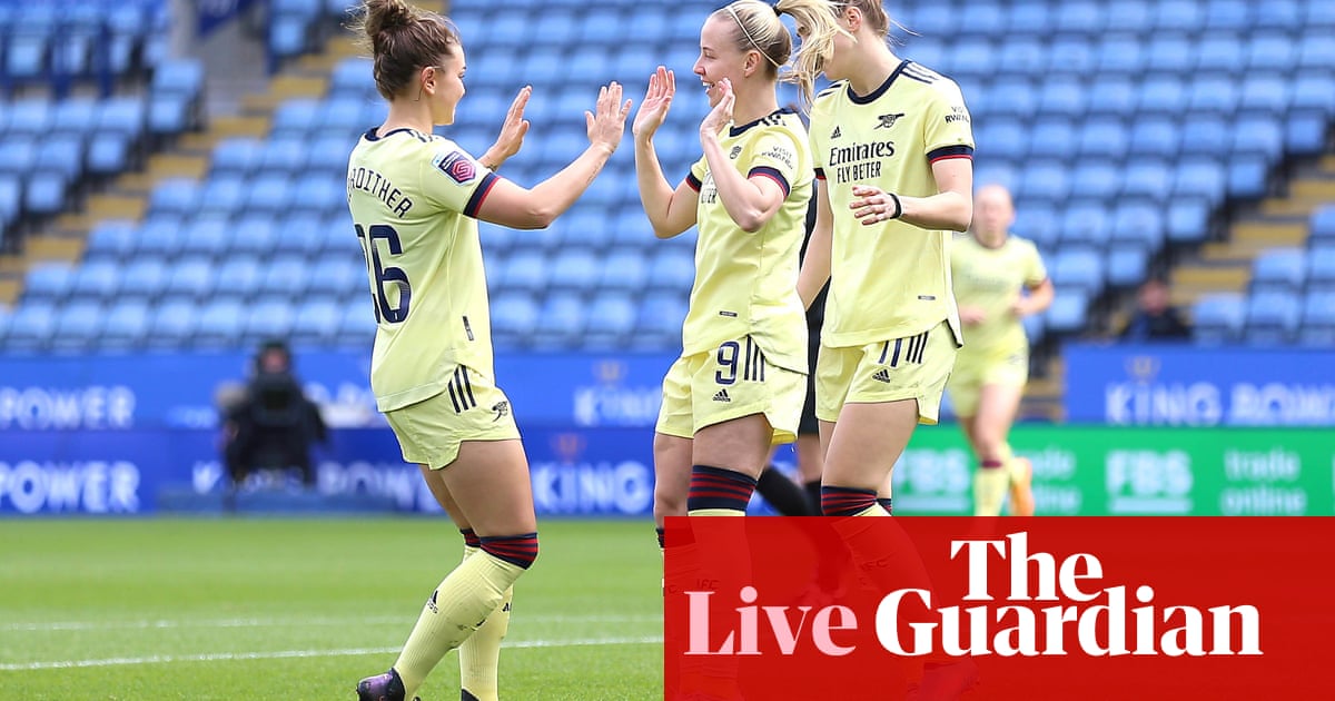 Leicester v Arsenal: Women’s Super League – live!