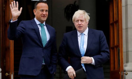 Brexit Boris Johnson To Meet Leo Varadkar For Last Ditch Talks Brexit The Guardian