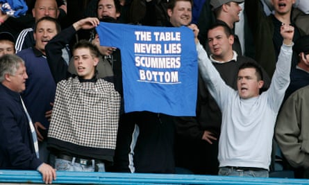 Portsmouth fans enjoy teasing Southampton.