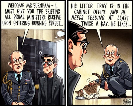 Ben Jennings on Andy Burnham entering No 10
