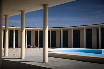 A pool at Deauville.
