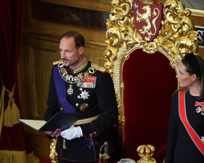 New Norwegian King to be sworn in as ceremony takes place in Oslo parliament – Europe live