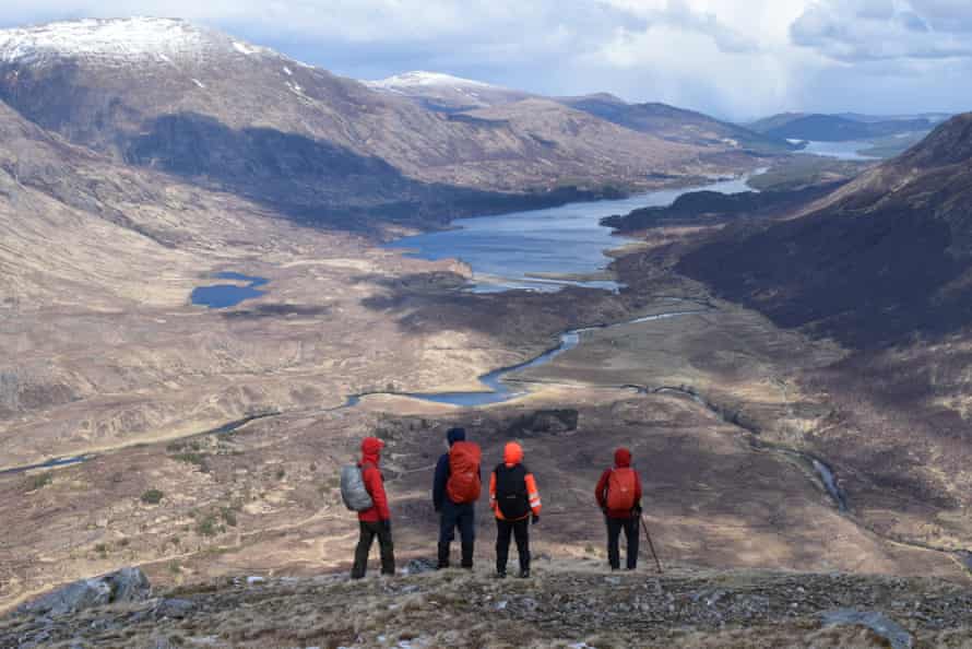 Trees for Life volunteers in Glen Affric