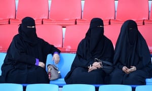 From 2018, Saudi women will be allowed to attend matches at sporting arenas.