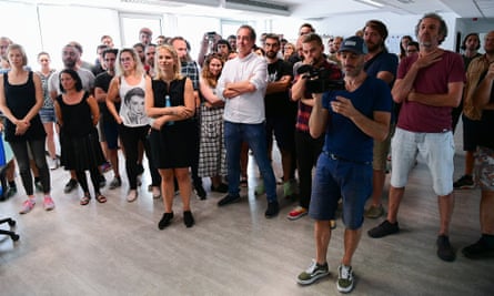 More than 70 editorial staff at index.hu walk out of the newsroom after submitting resignations in the wake of editor Szabolcs Dull’s dismissal in July 2020
