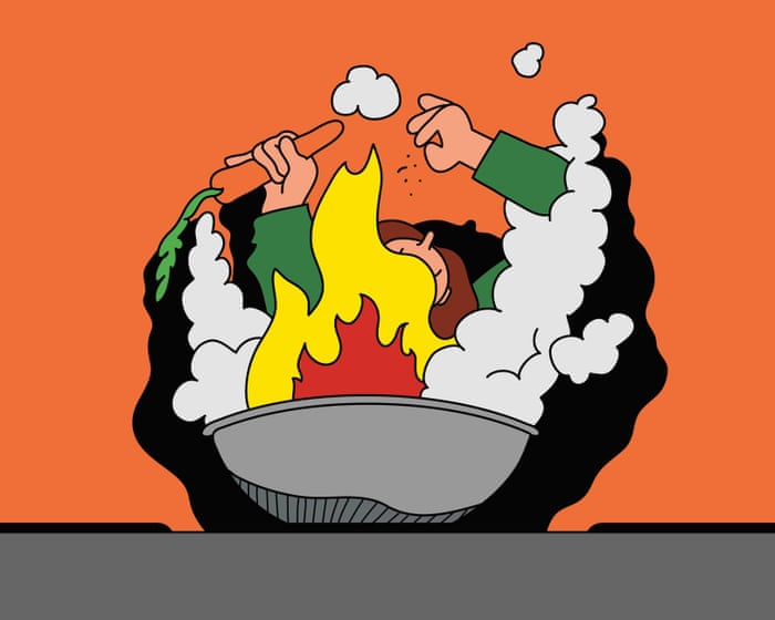 Stir-fry-Drama: Ist der Kochstil deines Partners eine Brandgefahr?