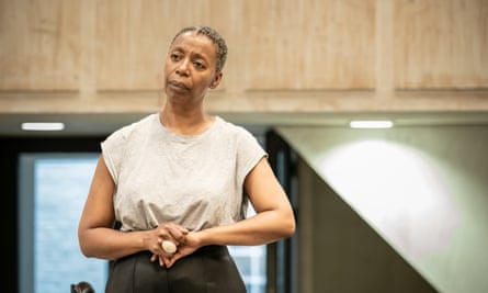 Noma Dumezweni in rehearsal for A Doll’s House, Part 2.