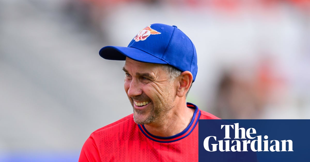 Justin Langer đang huấn luyện Manchester Super Giants tại giải Hundred và chưa nhận được liên lạc từ ECB về vị trí HLV tuyển Anh nhưng không loại trừ khả năng nhận lời (Ảnh: Allan McKenzie/SWpix.com/Shutterstock).