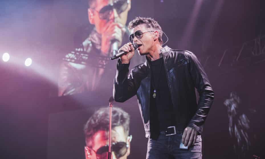 Morten Harket of a-ha at Manchester Arena on March 25.