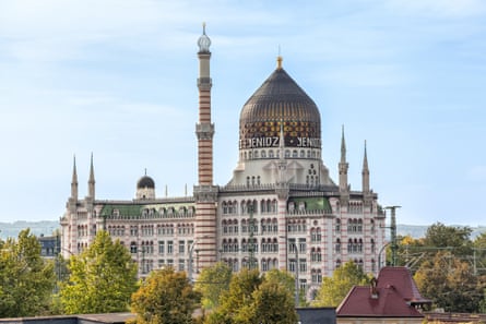 Yenidze factory, designed in the style of a mosque