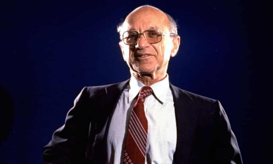 Milton Friedman in 1977