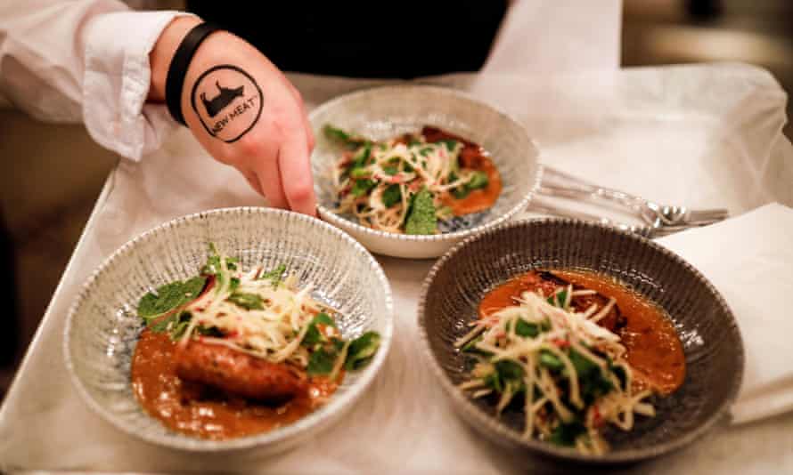 Dishes prepared with Redefine Meat’s plant-based products
