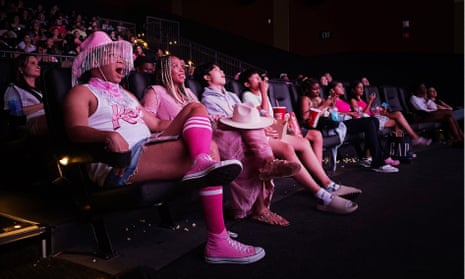 The audience at the Los Angeles premiere of Barbie, that all-important opening weekend.