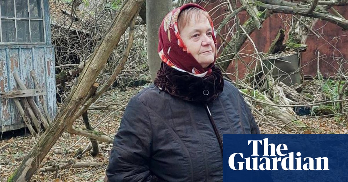 ‘She went through hell’: widow of Chornobyl engineer killed in Russian drone strike on Kyiv