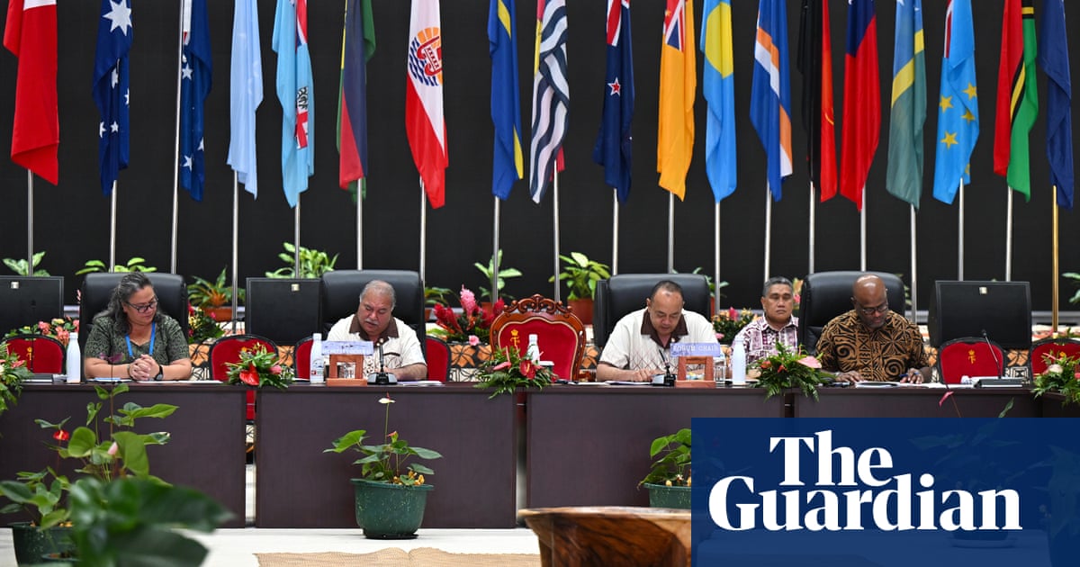 Pacific Leaders Reaffirm Taiwan's Status at Forum