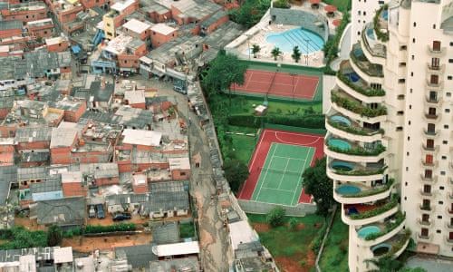 Inequality In A Photograph Cities The Guardian