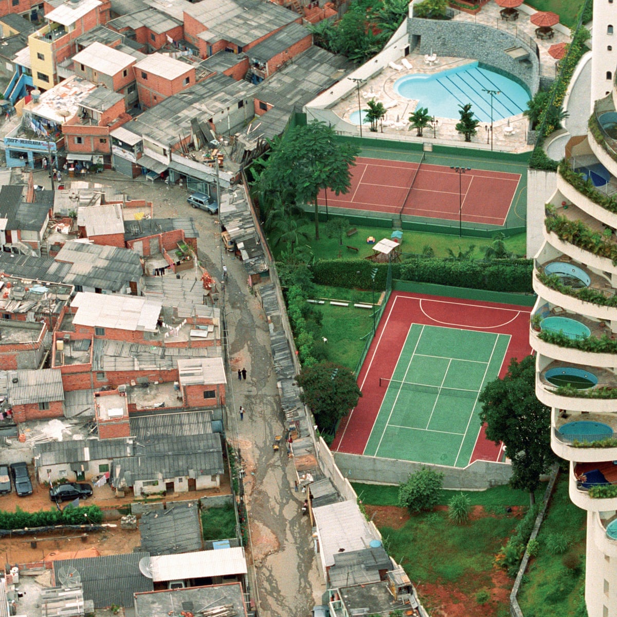 Inequality ... in a photograph | Cities | The Guardian