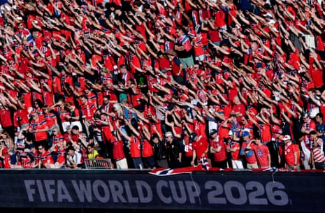 Norway fans in the stands during the match REUTERS/Brian Snyder
