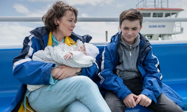 Learning life-lessons along the way in the time-honoured style … Olivia Colman and Charlie Reid in Joyride.