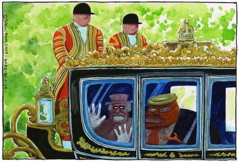 Steve Bell on the controversial planned state visit of Donald Trump to the UK
