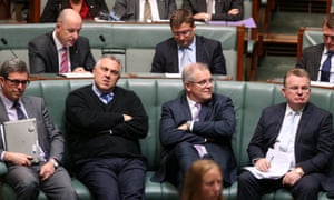 Joe Hockey, Scott Morrison and other male ministers in the House of Representatives, Australia