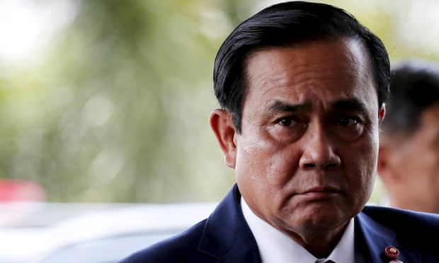 Thailand’s prime minister, Prayuth Chan-ocha
