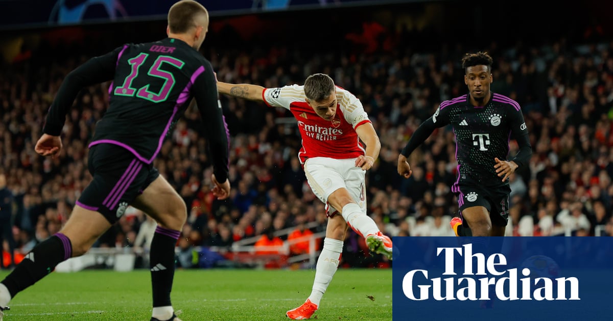 تروسارد يبقي آمال أرسنال حية بهدف التعادل أمام بايرن ميونخ | دوري أبطال أوروبا تروسارد يبقي آمال أرسنال حية بهدف التعادل أمام بايرن ميونخ | دوري أبطال أوروبا