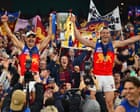 Brisbane roar back to seal three-peat and break Fremantle hearts in AFL grand final classic